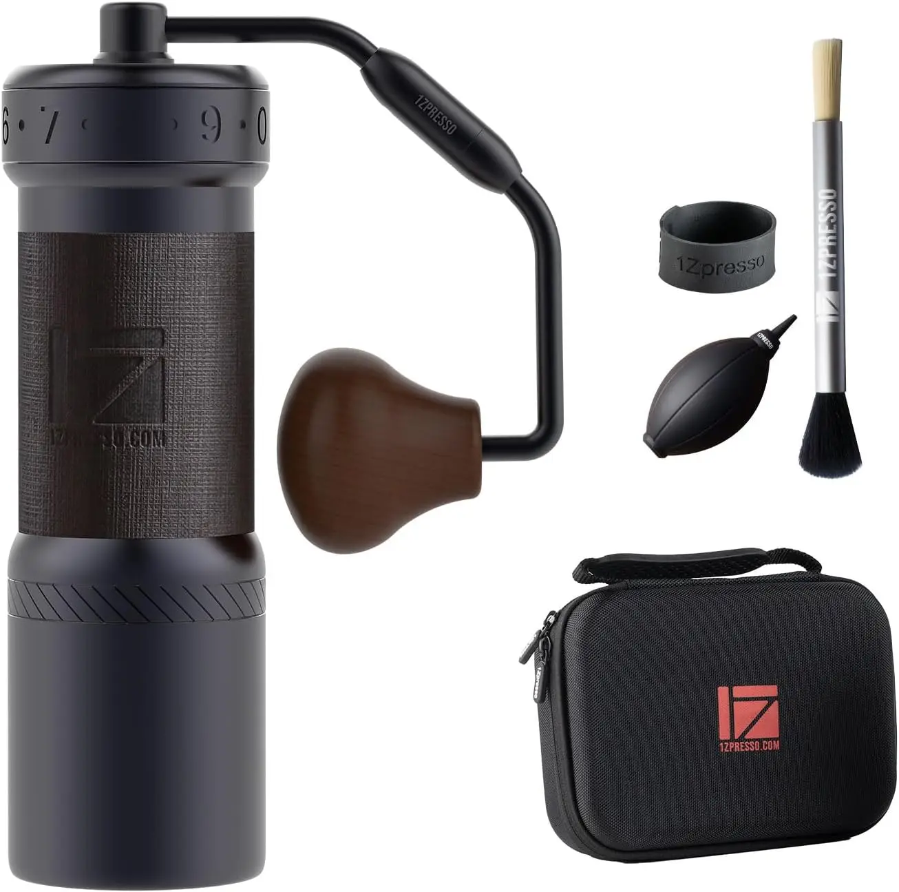 Coffee Grinder Burr - K-Ultra Manual Coffee Grinder Iron Gray