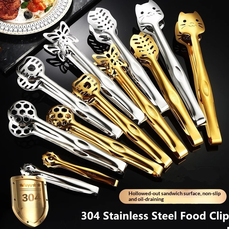 Kitchen Appliances Cooking - Stainless Steel Food Tongs Food Tongs