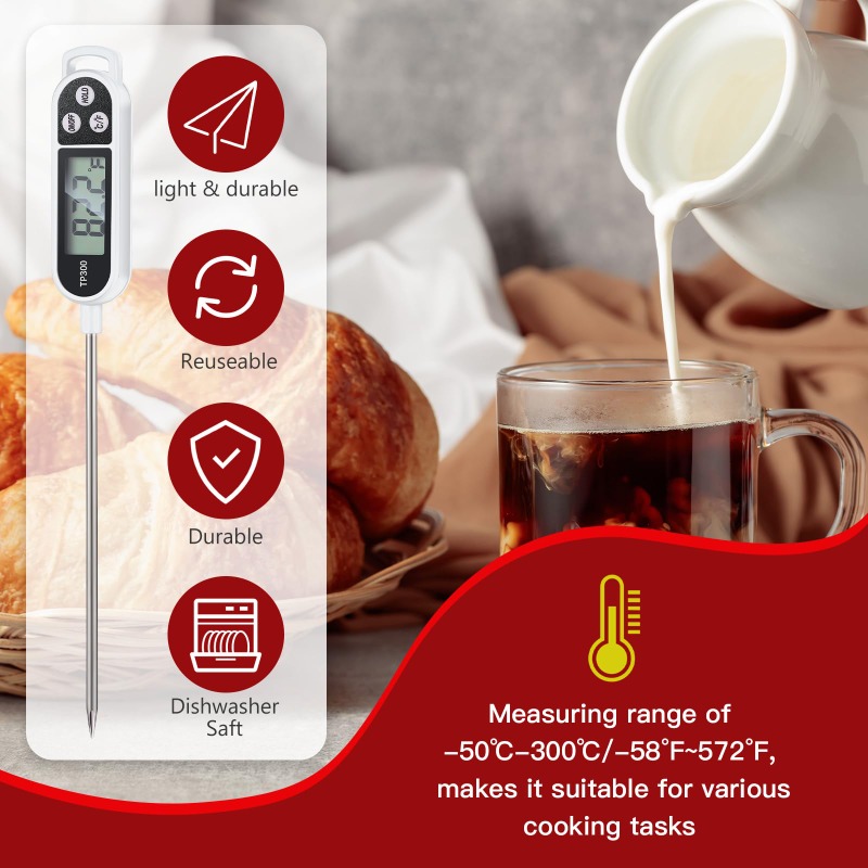 Kitchen Appliances Online - Food Thermometer Probe Type Electronic Kitchen