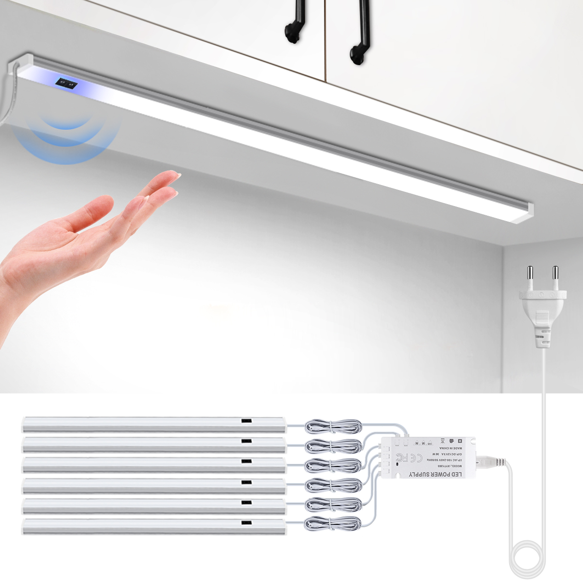 Kitchen Appliances Online - Bathroom Kitchen LED Under Cabinet Light