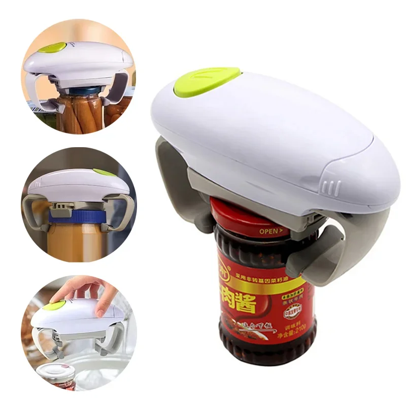 Kitchen Appliances Online - Electric Can Bottle Lid Opener Binaural