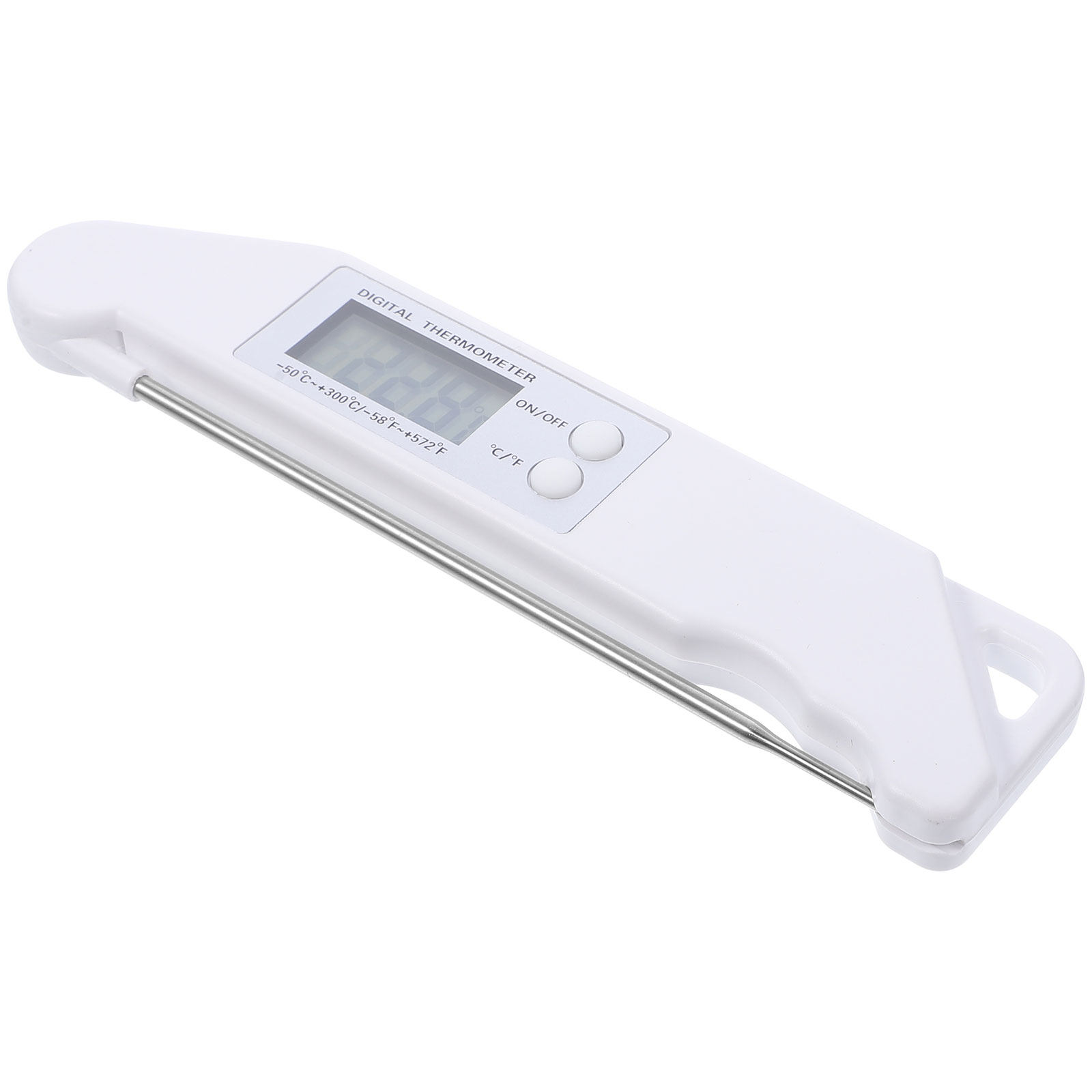 Kitchen Appliances Cooking - Folding Electronic Thermometer White Professional Barbecue