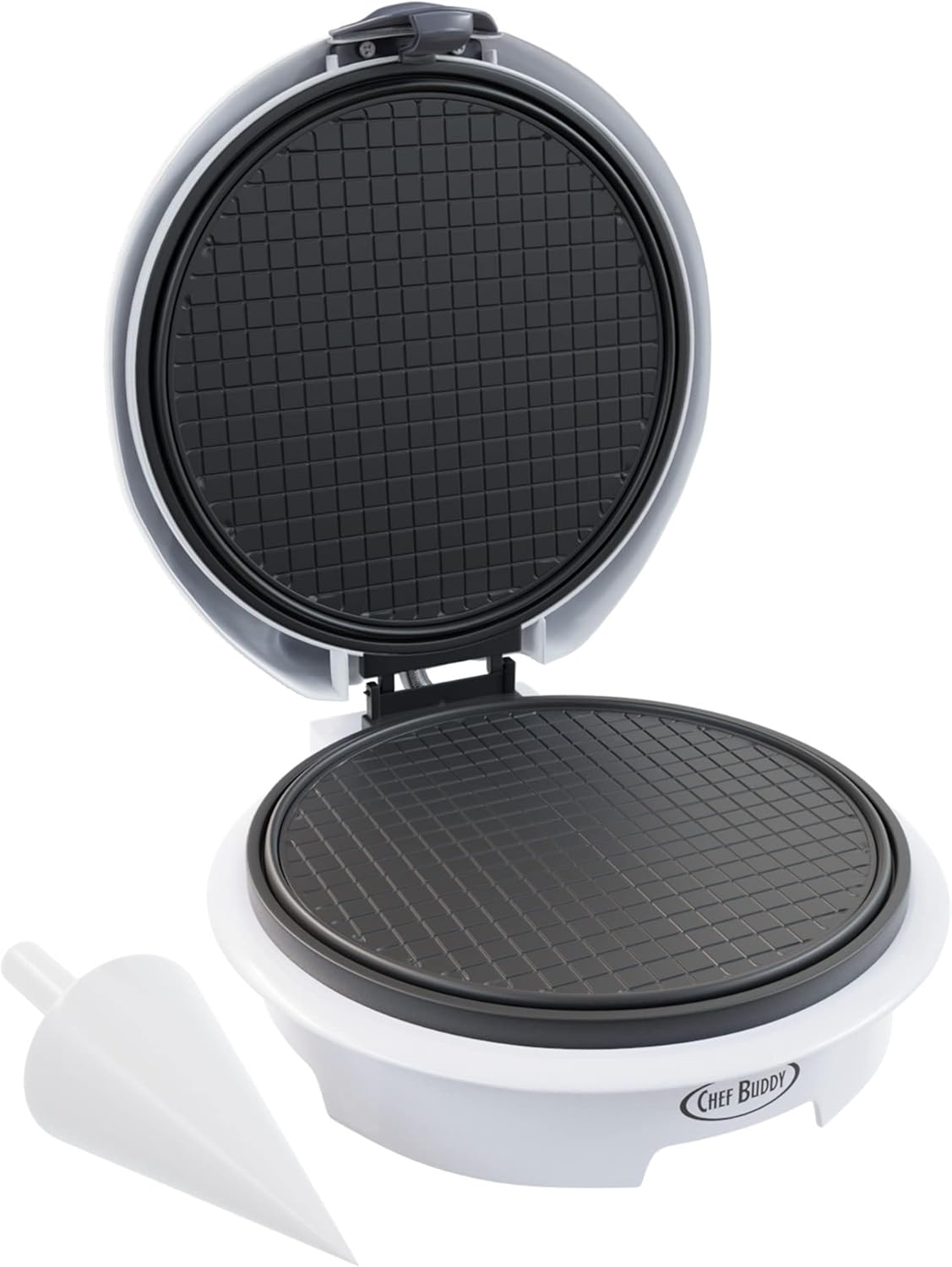 Kitchen Appliances White - Electric Waffle Cone Maker with Nonstick