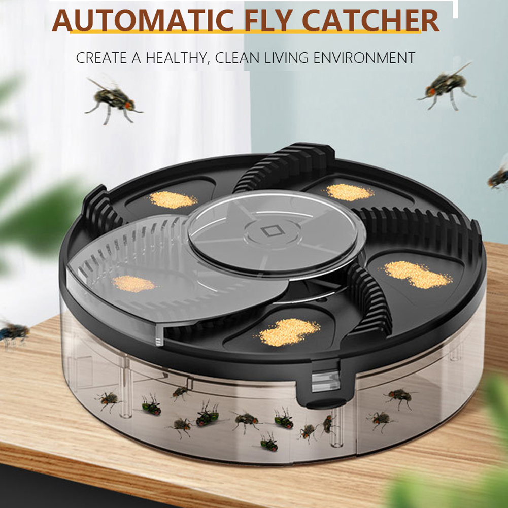 Kitchen Appliances Online - Automatic Rotation Flies Traps Electric Flycatcher