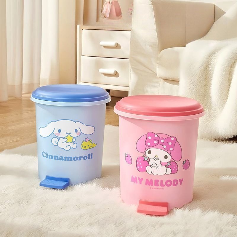 Kitchen Appliances Store - Anime Sanrio Trash Can Household Use