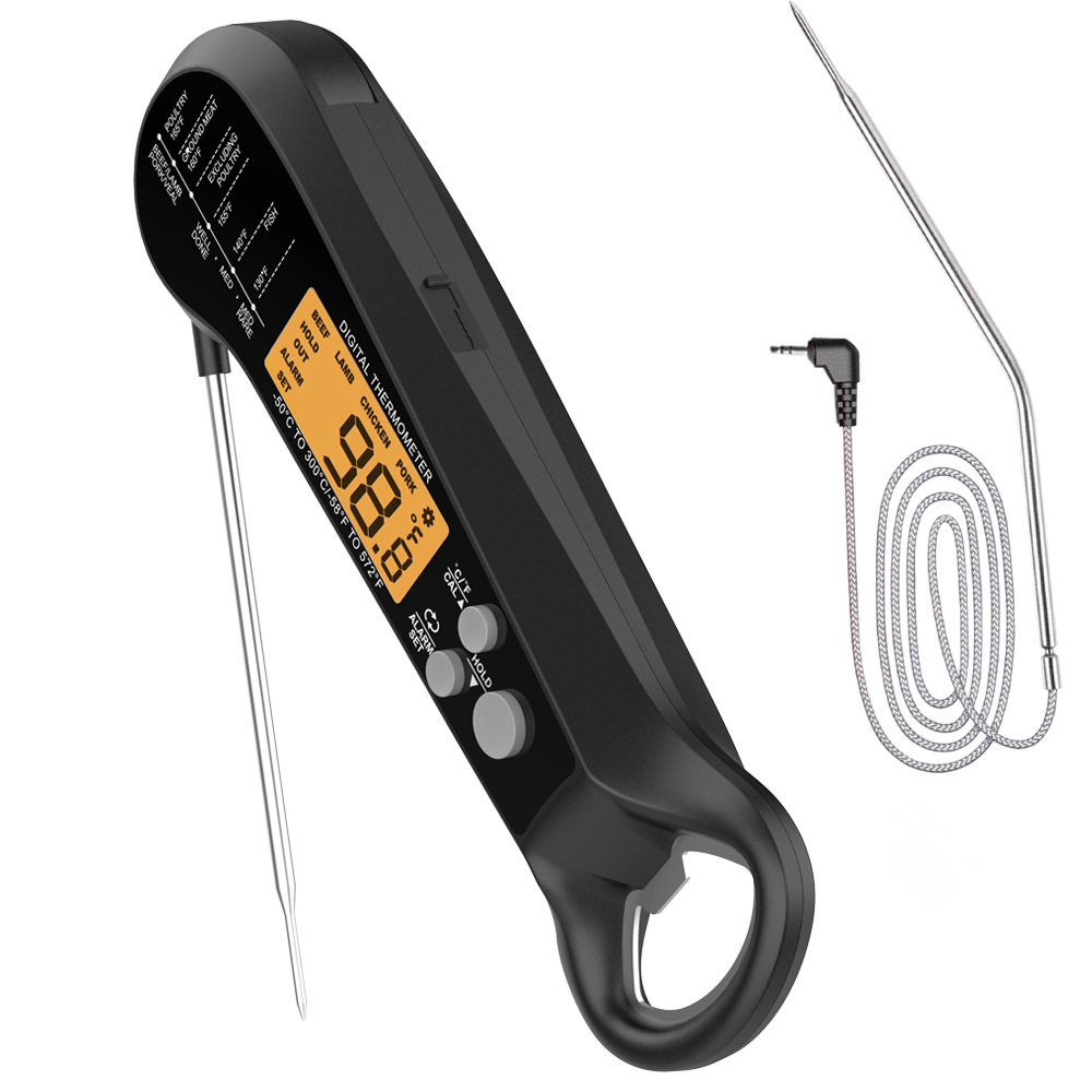Kitchen Appliances Cooking - Long Cable Professional Meat Thermometer Digital