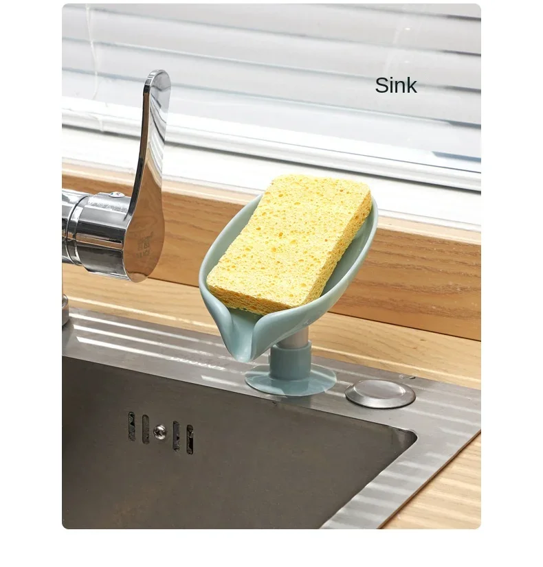 Drain Soap Holder Leaf Shape S – Kitchen Appliances Rack Bewertung und Preis