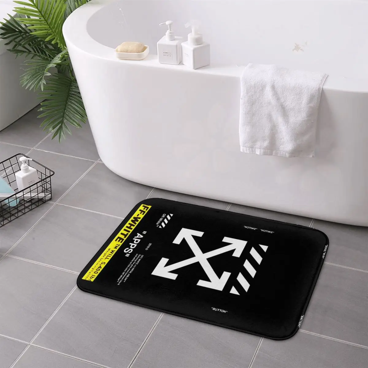 Off-white Doormat Durable Carp – Kitchen Appliances White Bewertung und Preis