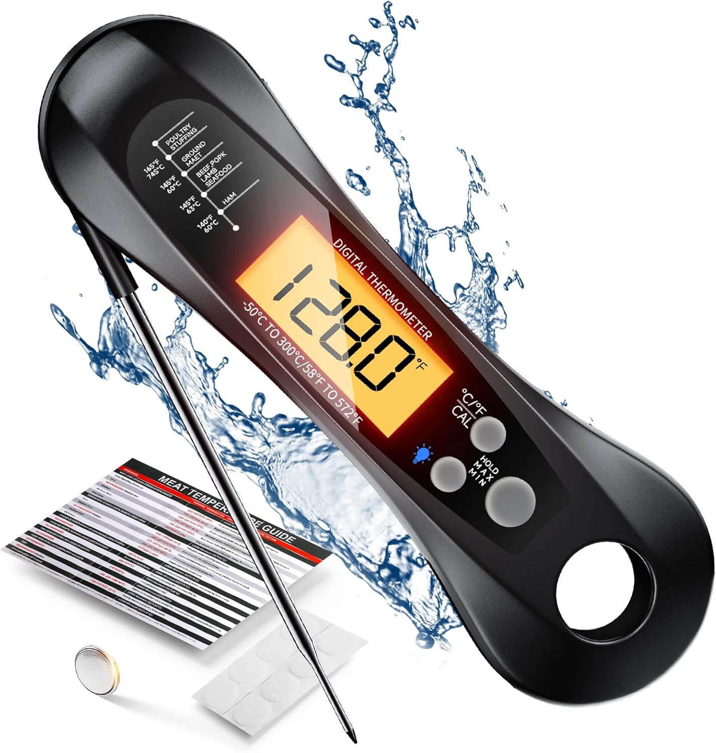 Digital Meat Thermometer Water – Kitchen Appliances Cooking Bewertung und Preis