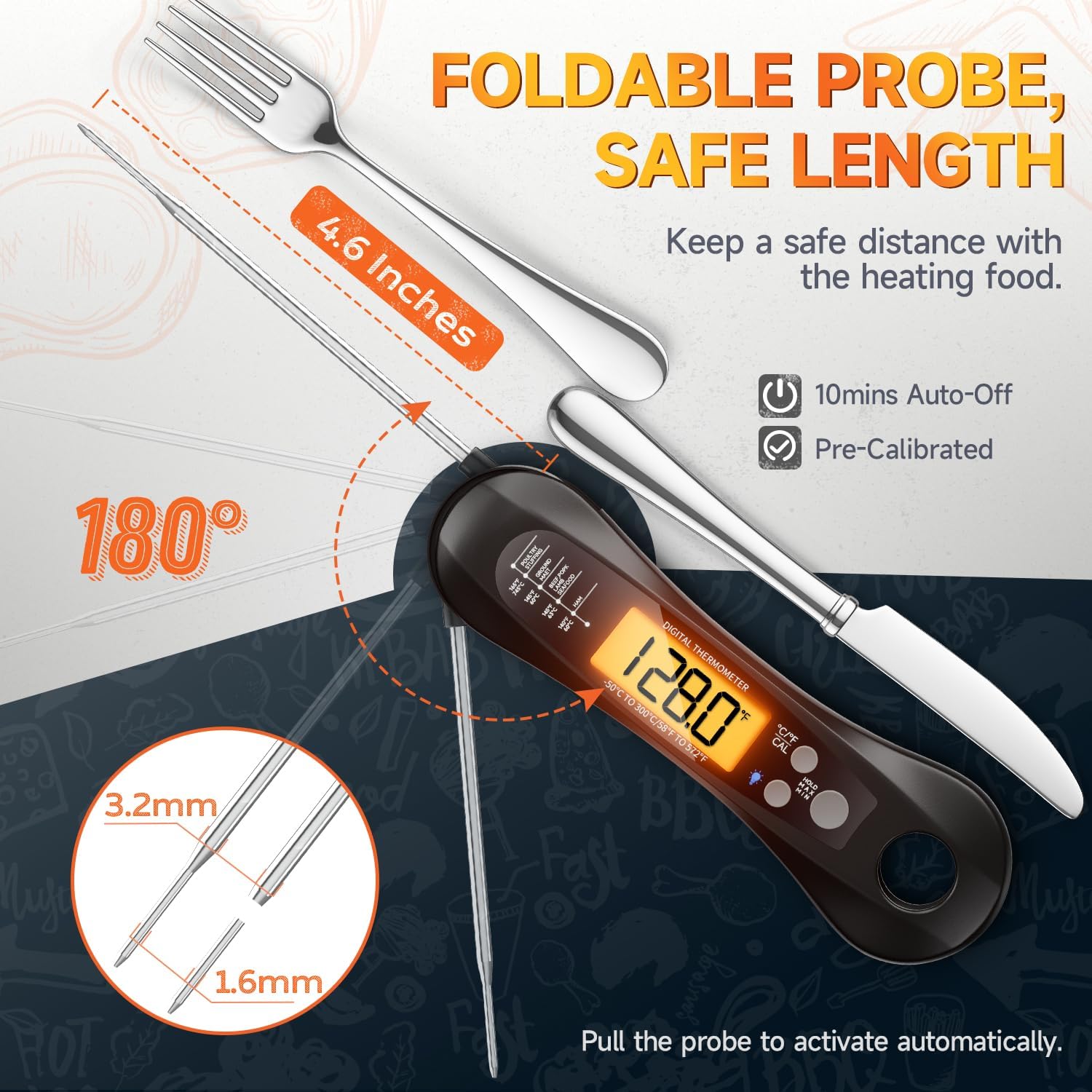 Digital Meat Thermometer Water – Kitchen Appliances Cooking Bewertung und Preis