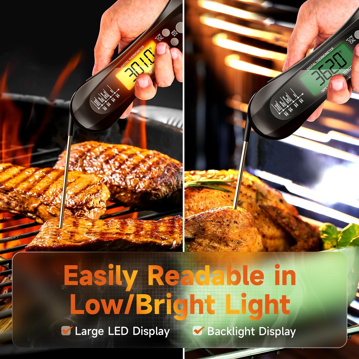 Digital Meat Thermometer Water – Kitchen Appliances Cooking Bewertung und Preis