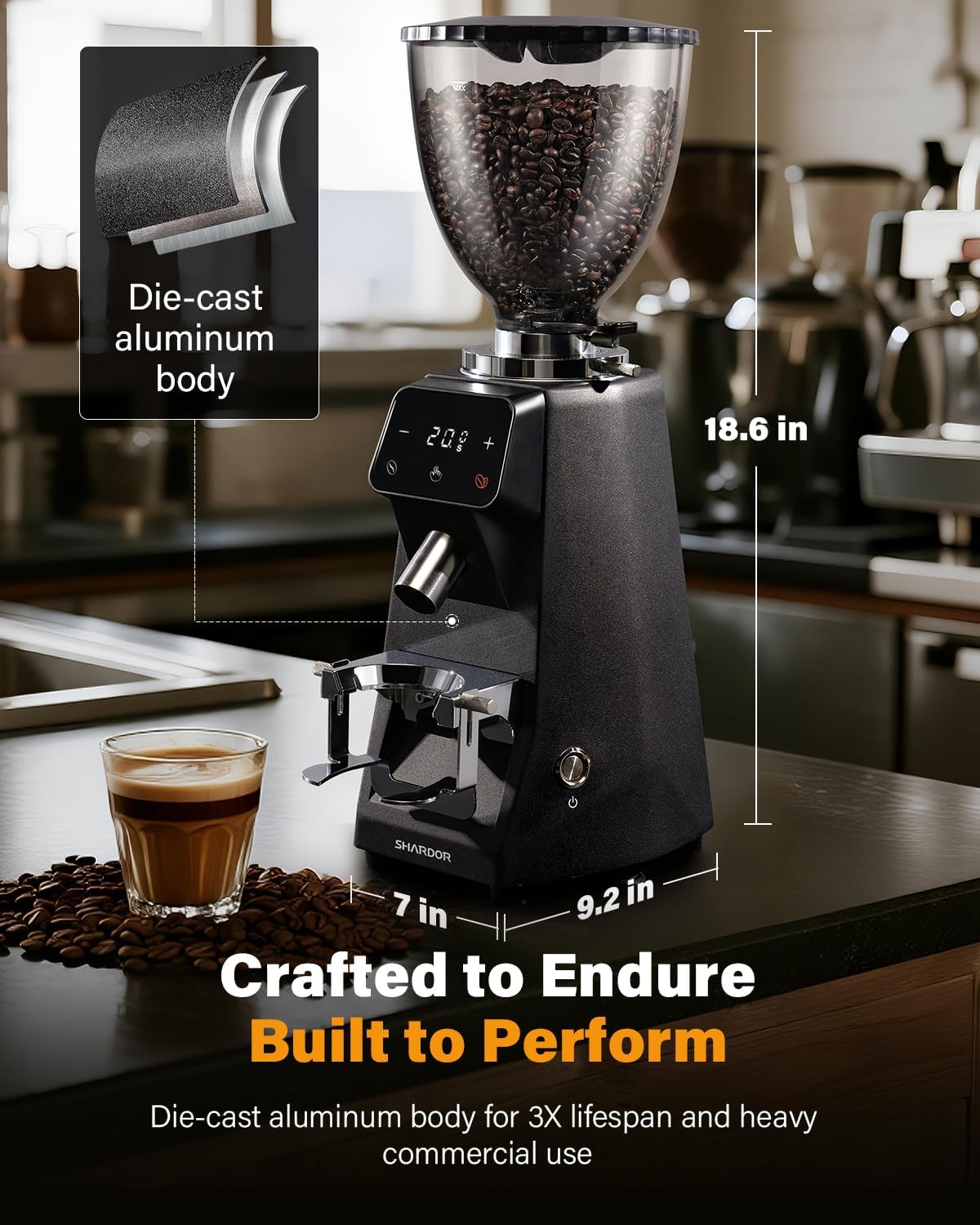 64mm Burr Coffee Grinder, Elec – Coffee Grinder Burr Bewertung und Preis