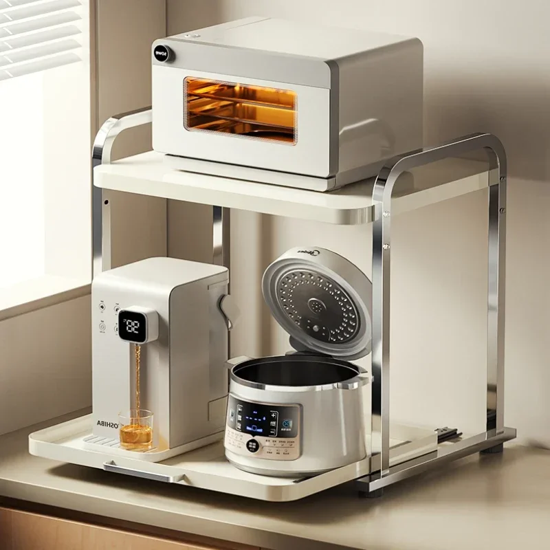 2 Layers Microwave Oven Rack P – Kitchen Appliances Oven Bewertung und Preis