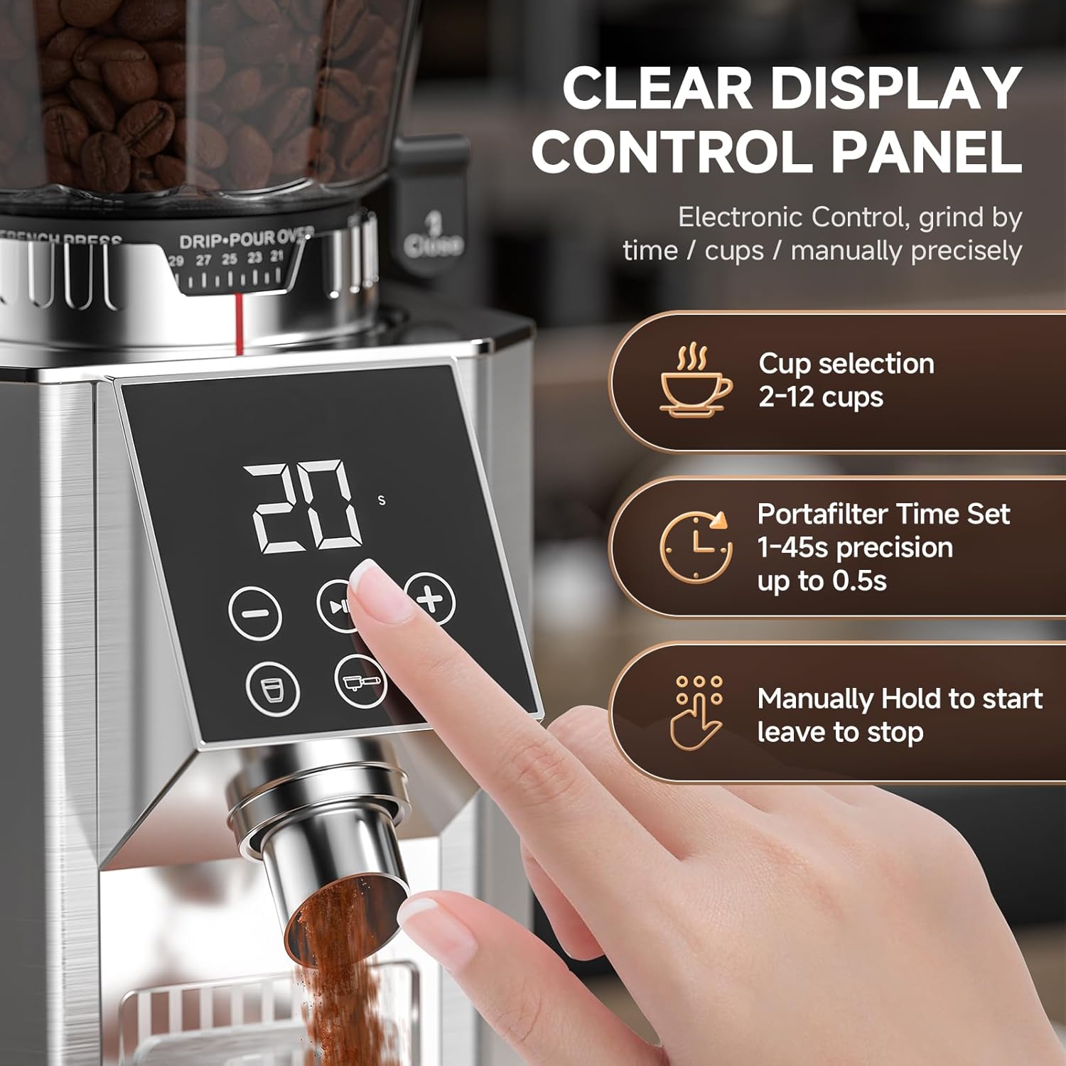 Conical Burr Coffee Grinder Es – Coffee Grinder Burr Bewertung und Preis