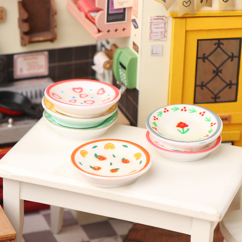 5Pcs 1/12 Dollhouse Mini Plate – Kitchen Appliances Store Bewertung und Preis