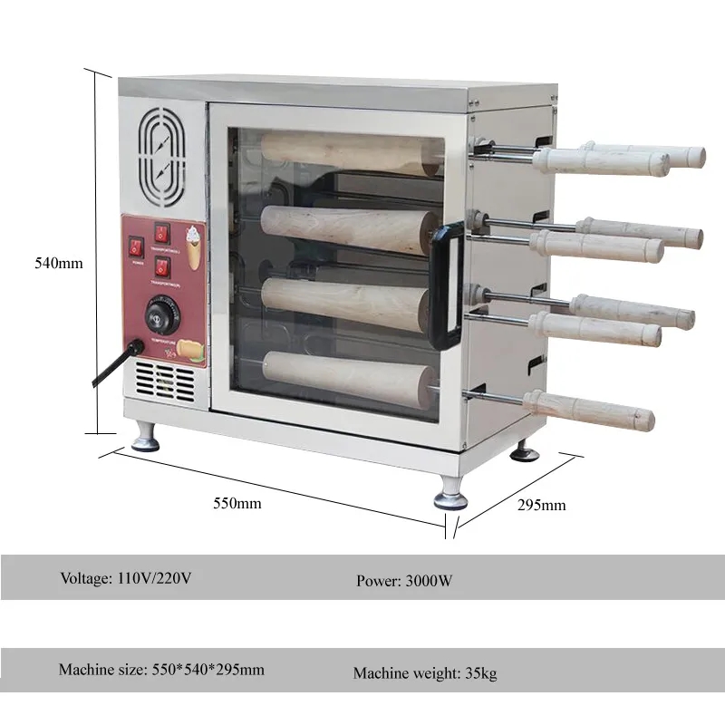 Electric Kurtos Kalacs Chimney – Bread Maker Machine Bewertung und Preis