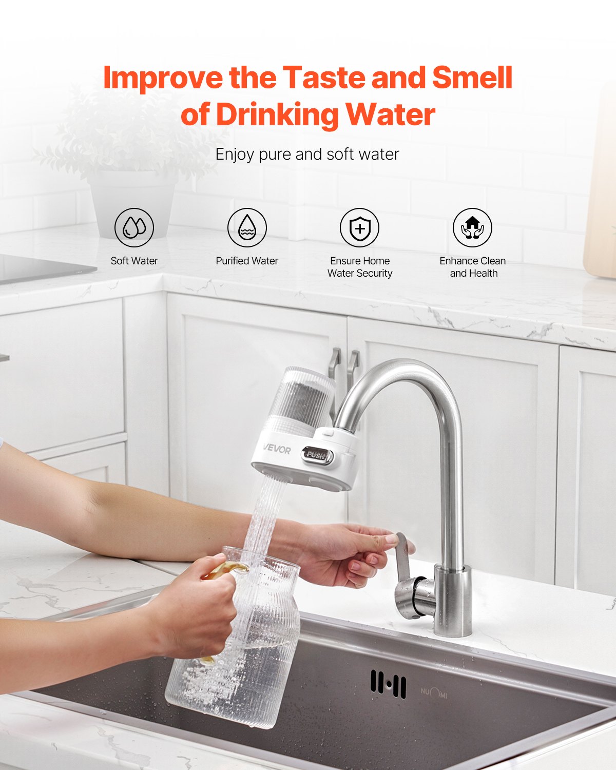 Faucet Mount Water Filter Sink – Kitchen Appliances White Bewertung und Preis