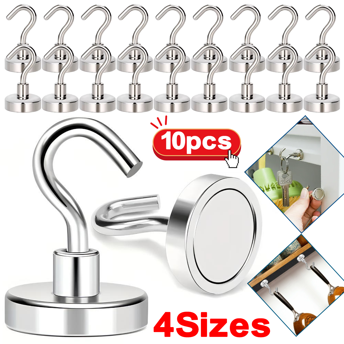 10pcs Premium Stainless Steel  – Kitchen Appliances Rack Bewertung und Preis
