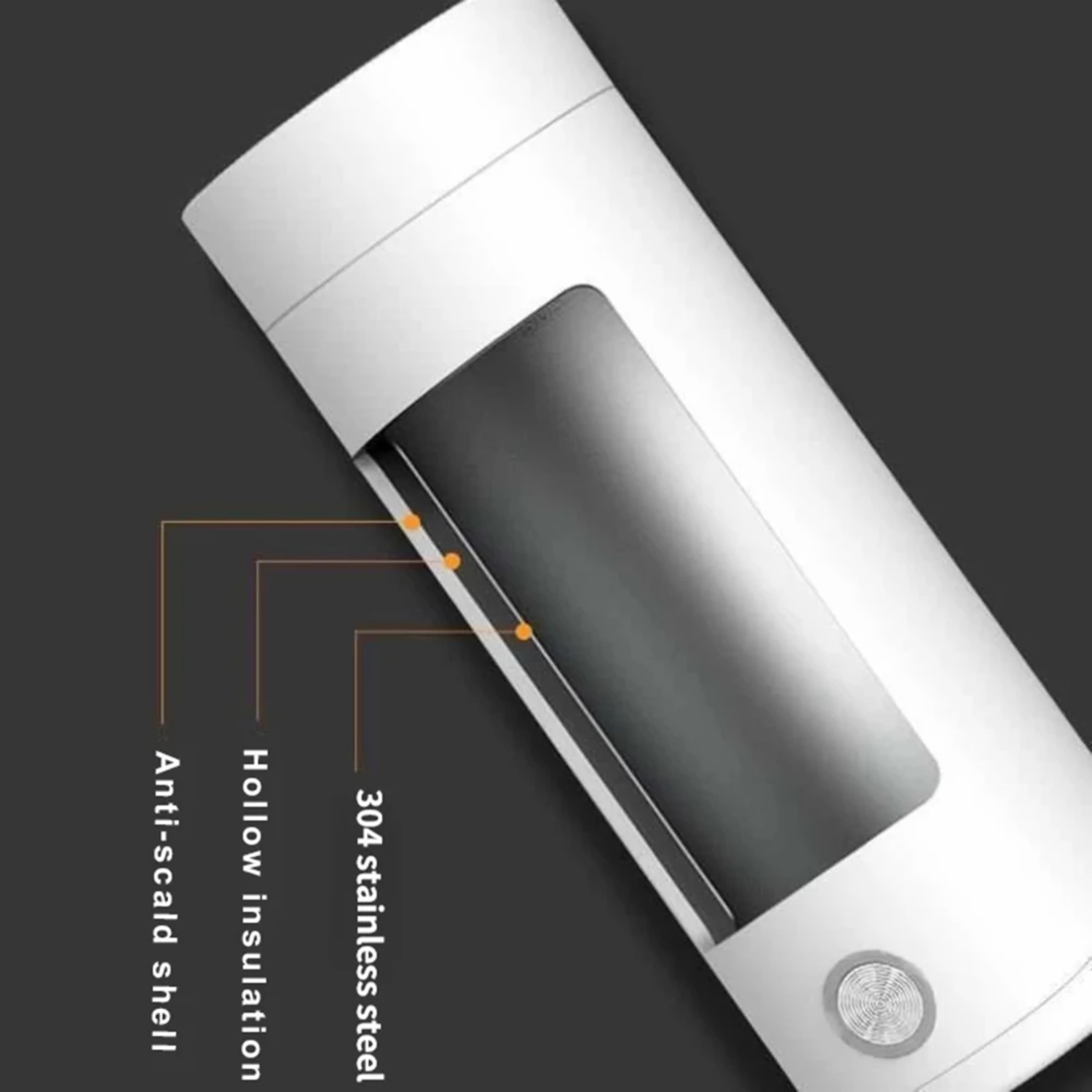 400ml Portable Smart Water Ket – Kitchen Appliances White Bewertung und Preis