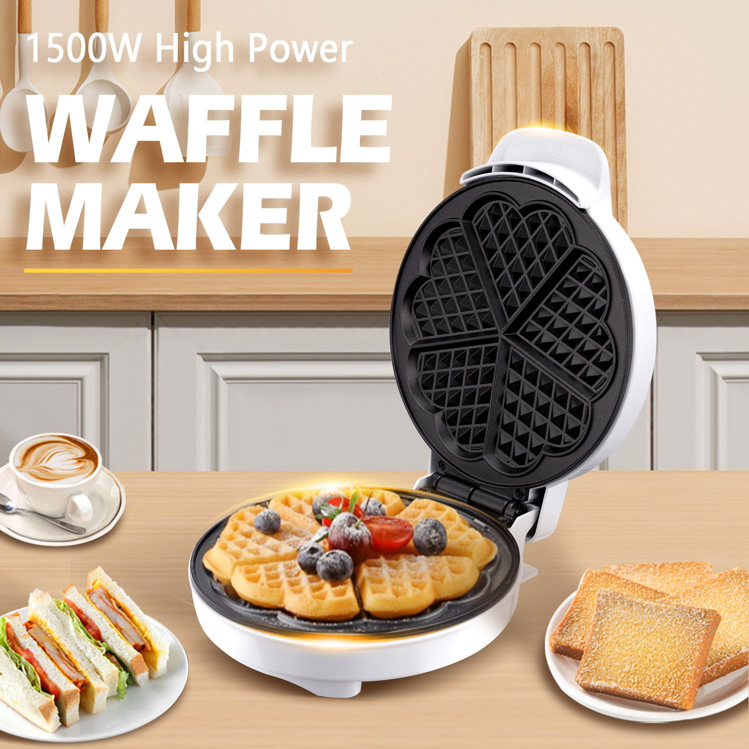 Breakfast Waffle Molds Egg Cak – Donut Maker Mini Bewertung und Preis