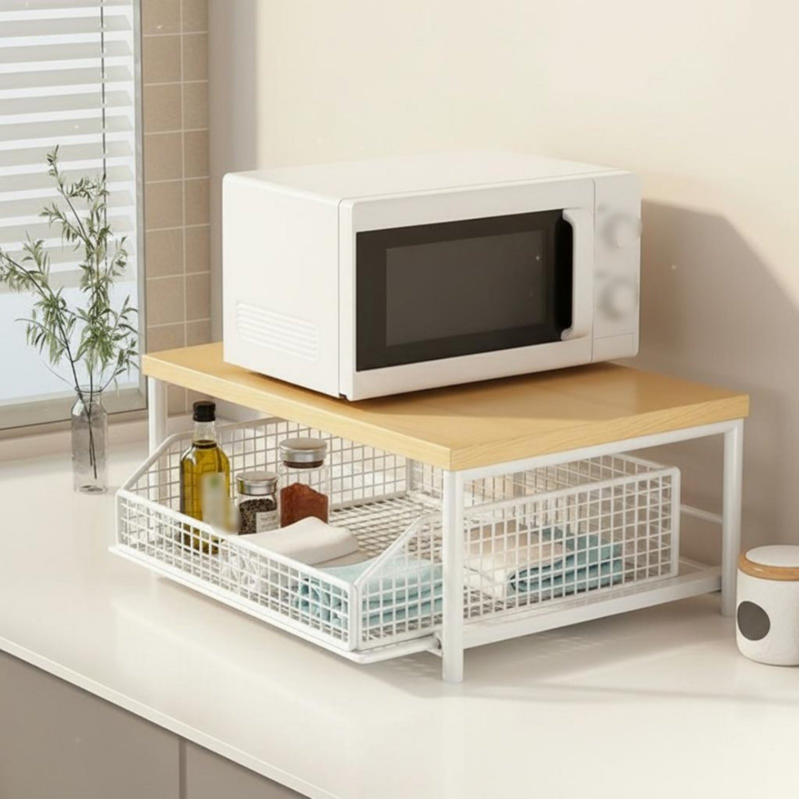 2-Tier Kitchen Counter Rack Sp – Kitchen Appliances Rack Bewertung und Preis
