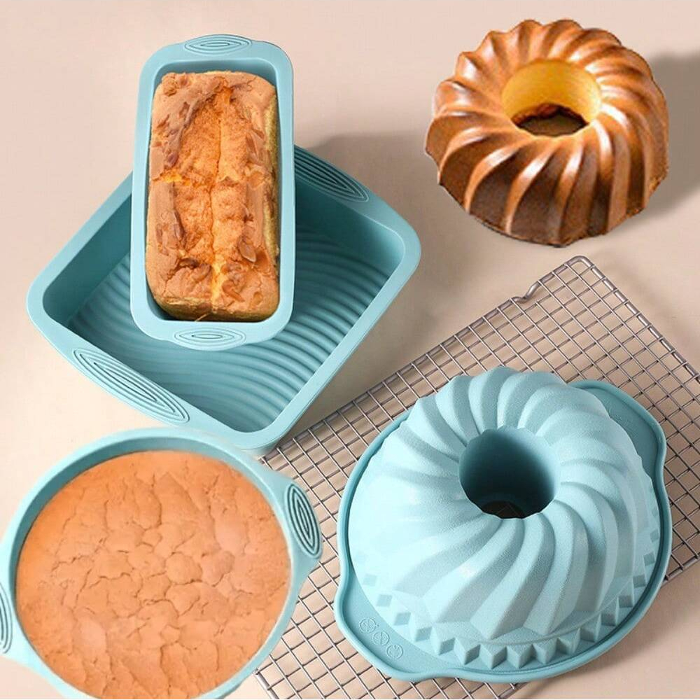 Silicone Cake Baking Mould Set – Kitchen Appliances Oven Bewertung und Preis