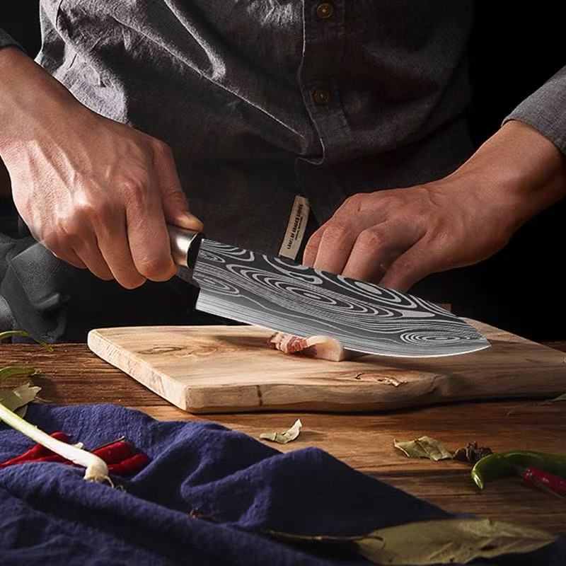 Damascus pattern Kitchen Knife – Kitchen Appliances Cooking Bewertung und Preis