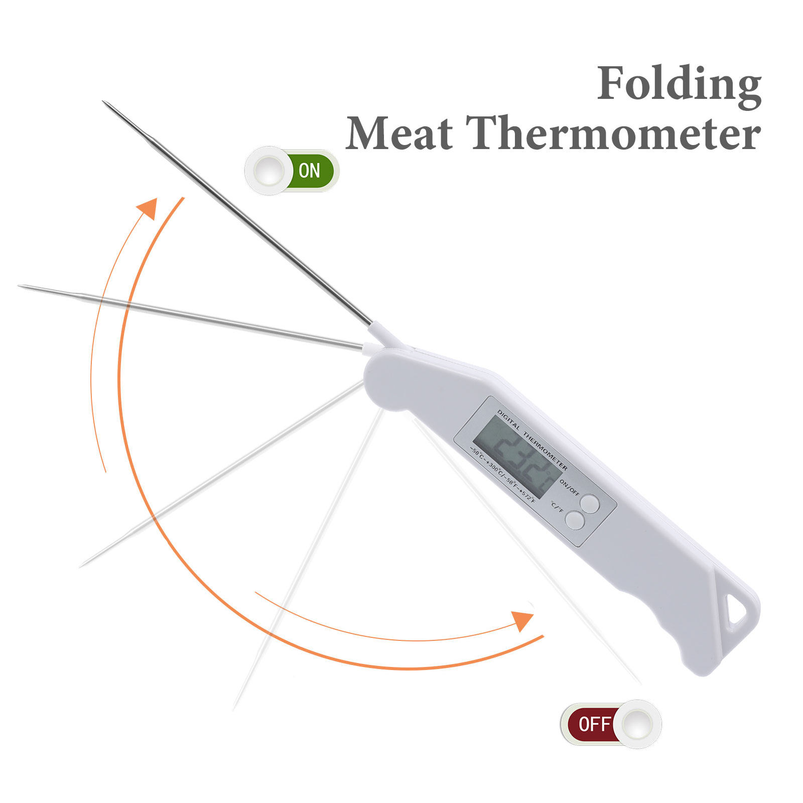 Folding Electronic Thermometer – Kitchen Appliances Cooking Bewertung und Preis