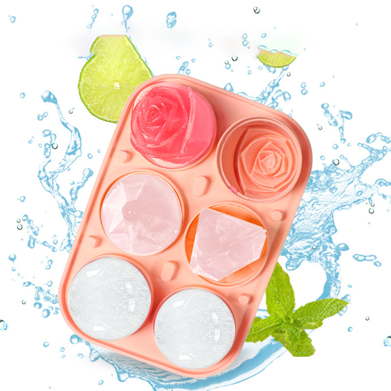 3D Rose Diamond Round Ice Cube – Kitchen Appliances Rack Bewertung und Preis
