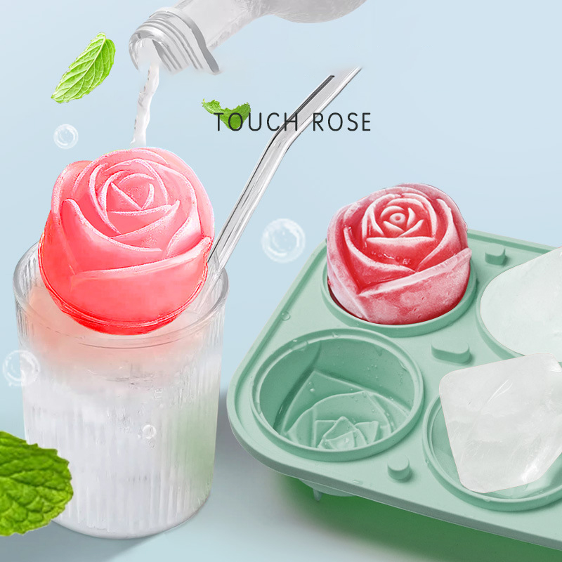 3D Rose Diamond Round Ice Cube – Kitchen Appliances Rack Bewertung und Preis