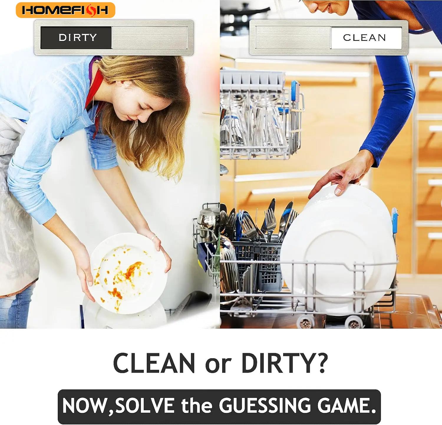 Dishwasher Magnet Clean Dirty  – Kitchen Appliances White Bewertung und Preis