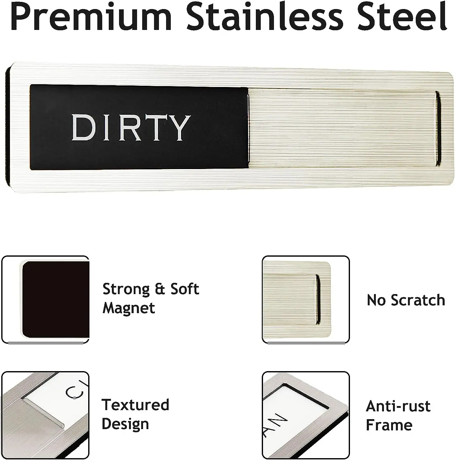 Dishwasher Magnet Clean Dirty  – Kitchen Appliances White Bewertung und Preis