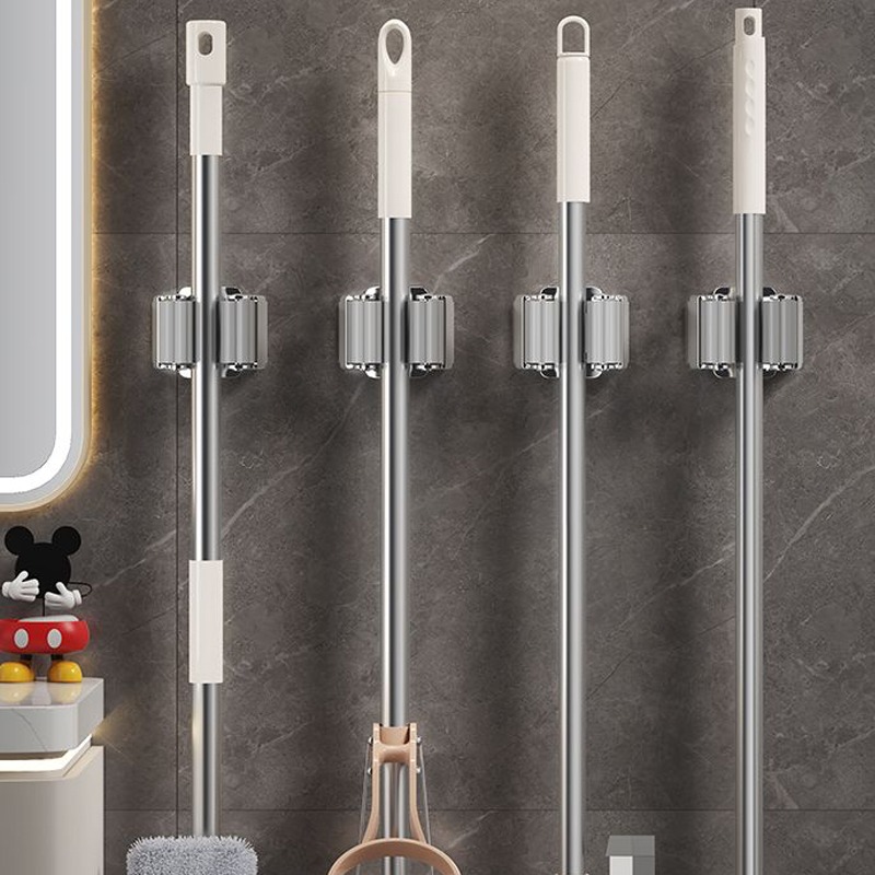 1-10Pcs Mop Broom Holder Wall  – Kitchen Appliances Rack Bewertung und Preis