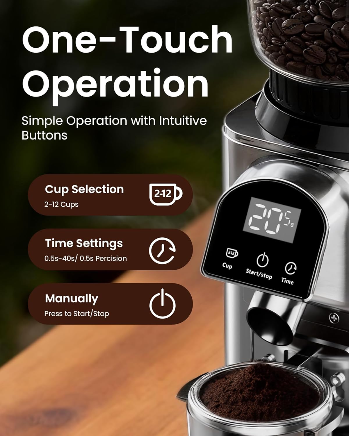 olayks Conical Burr Coffee Gri – Coffee Grinder Burr Bewertung und Preis