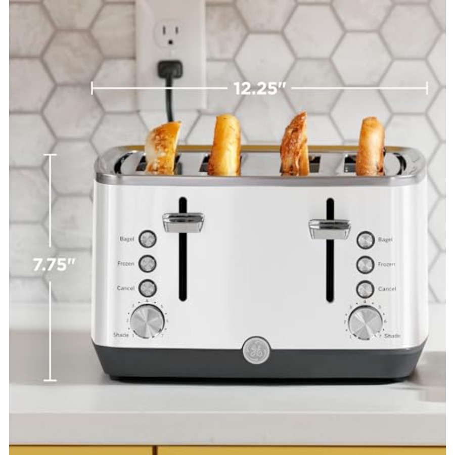 4 Slice Toaster with Extra Wid – Kitchen Appliances White Bewertung und Preis