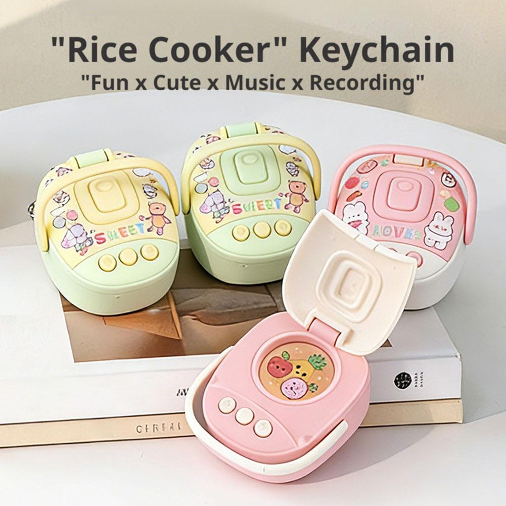Cute Mini Rice Cooker Keychain – Kitchen Appliances For Gift Bewertung und Preis