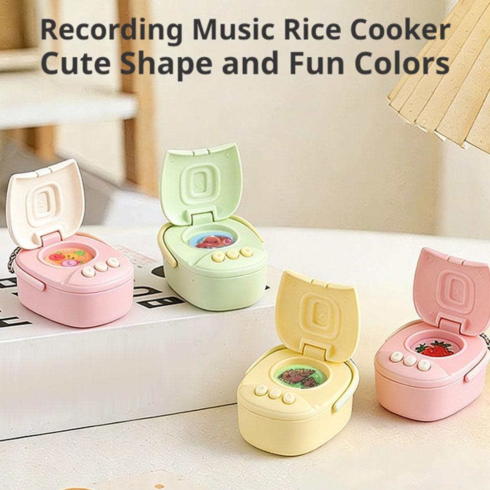 Cute Mini Rice Cooker Keychain – Kitchen Appliances For Gift Bewertung und Preis