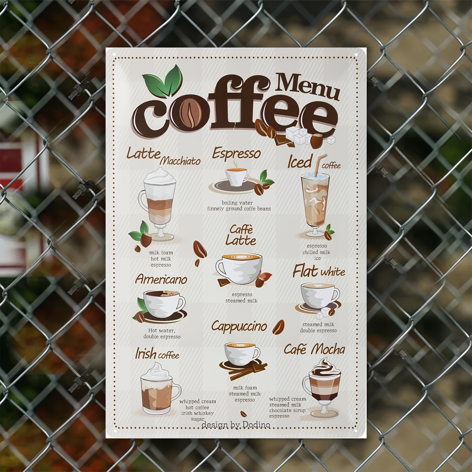 Art Decor Style Coffee Menu Ti – Kitchen Appliances Store Bewertung und Preis