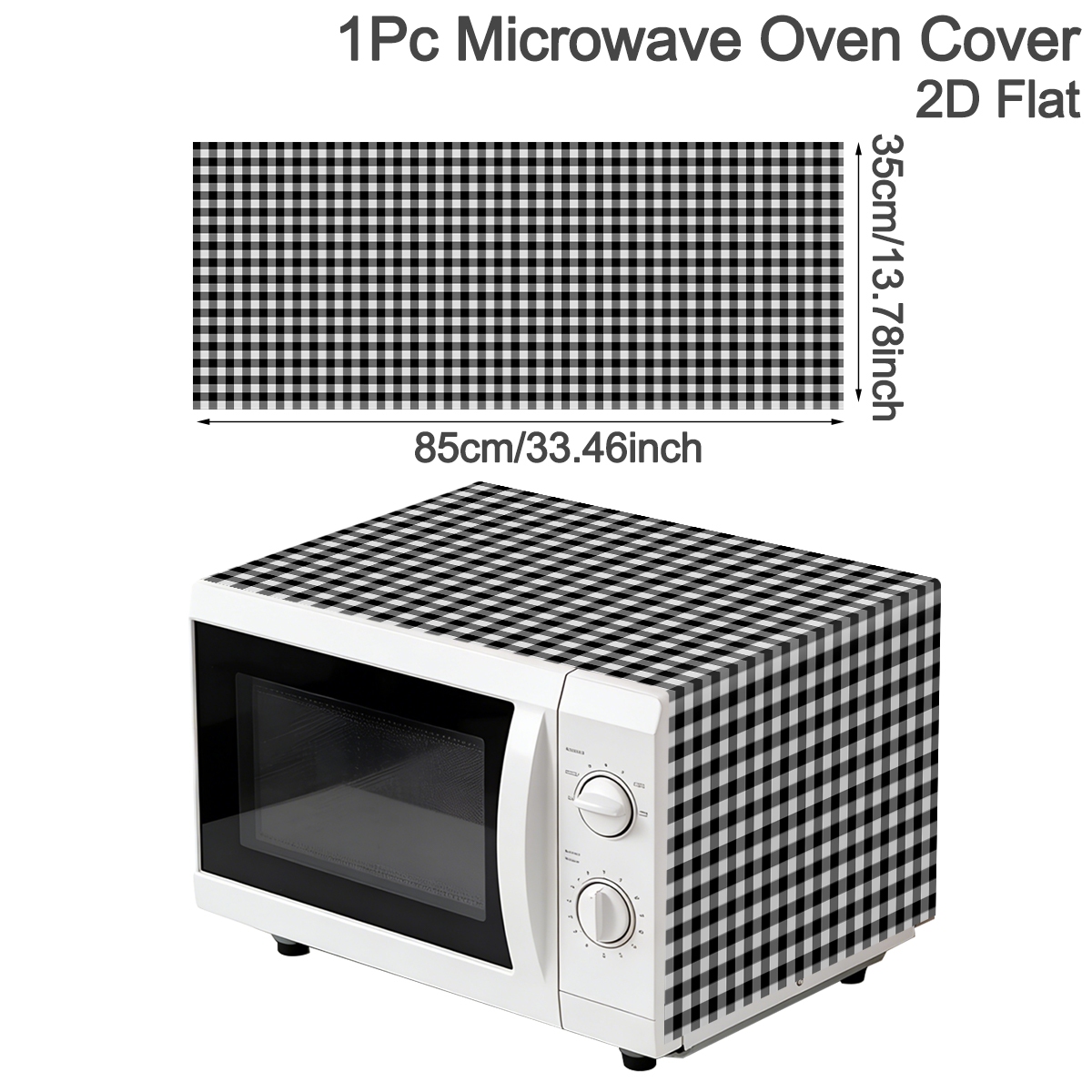 Black White Plaid Microwave Ov – Kitchen Appliances White Bewertung und Preis