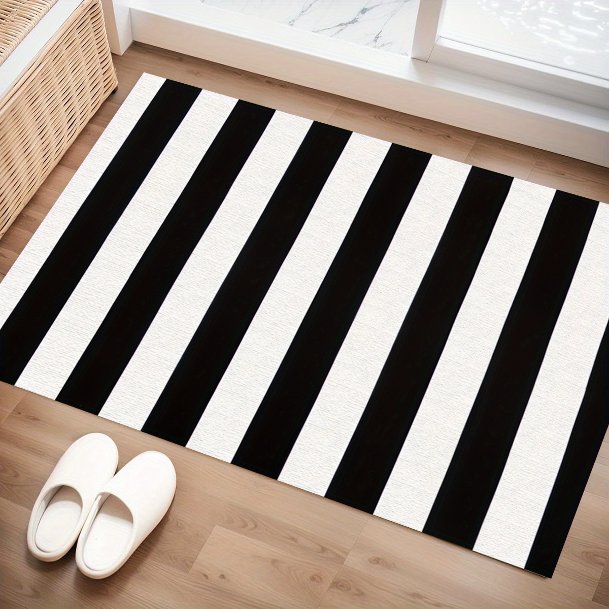 Black White Stripes Entrance D – Kitchen Appliances White Bewertung und Preis