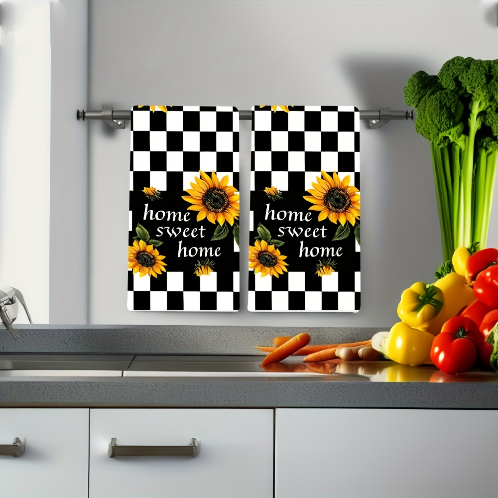 2-Pack Black and White Plaid S – Kitchen Appliances White Bewertung und Preis