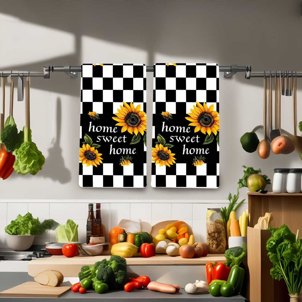 2-Pack Black and White Plaid S – Kitchen Appliances White Bewertung und Preis